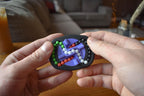 Compact four-color mechanical puzzle with interconnected beads, perfect brainteaser and fidget toy. - andEleven - The Infinity (4-Color)